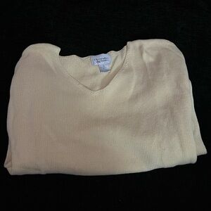 Pale Yellow, Christoper & Banks Sweater